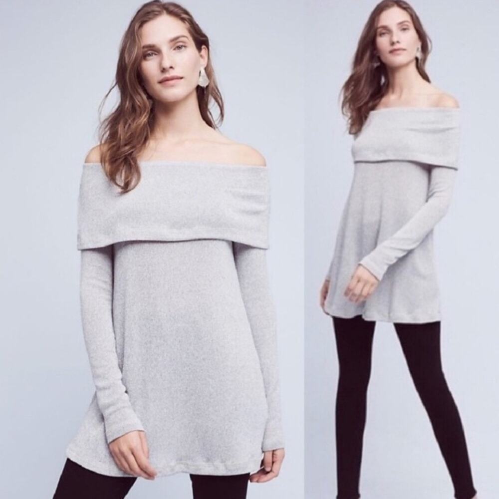 Anthropologie Off The Shoulder Top